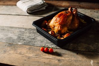 Roast Chicken in 1/2 O2T Gastronorm