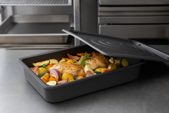 1/2 Gastronorm and Lid with Roasted Chicken and Veg