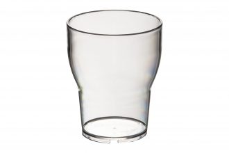 Clear Tulip Style Tumbler