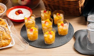 Fruit Portions in Small Star Tumblers