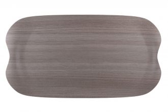 Grey Wood Craft Wave Tray
