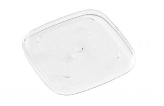 Clear Copolyester Dessert Pot Lid