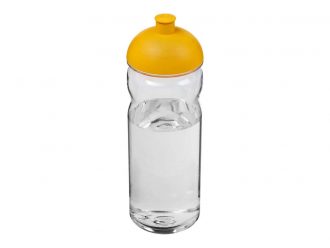 Water Bottle with Pullout Lid - 600ml - Yellow
