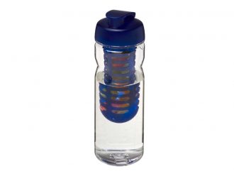 Water Bottle with Infuser & Flip Lid - Marine