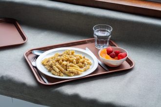 Antibacterial Copper Serving Tray - 41x30cm