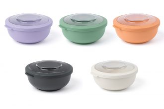 1L Bowls with Lid Full Colour Range