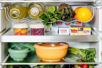 Large Tylla Bowls as Fridge Food Storage