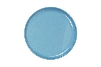 Walled Plate Blue Speckle
