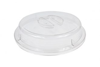 Hi Heat High Plate Cover in Clear Colour