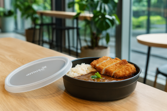Katsu Curry in an Amuse Pro 750ml On-the-Go Container with Lid